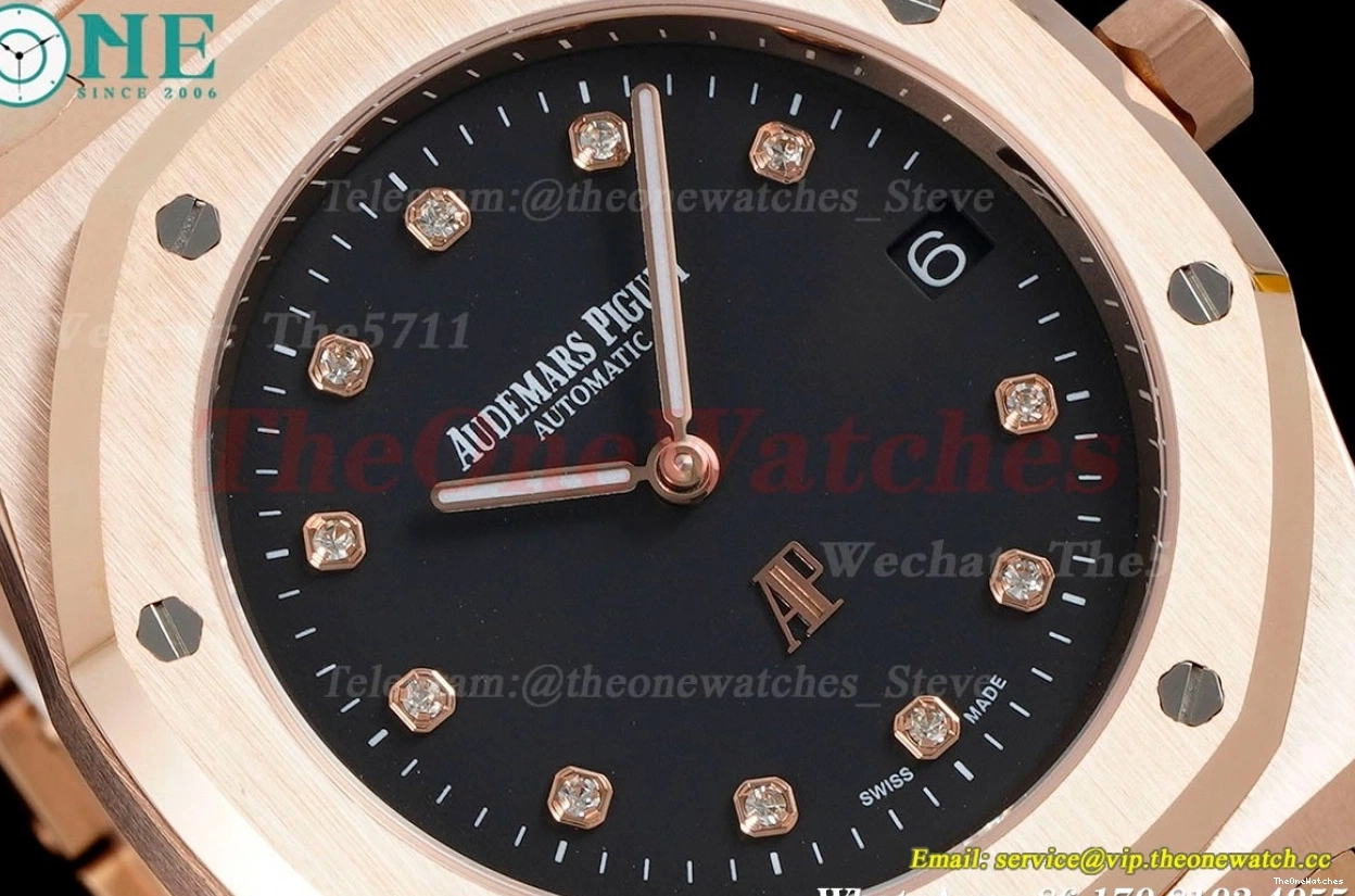 Black 39mm A2121 RG RG Dial Oak 15202 IPF Royal 0202